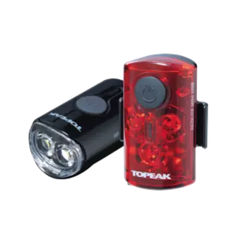 Фонари велосипедные TOPEAK Mini USB Combo, TMS080