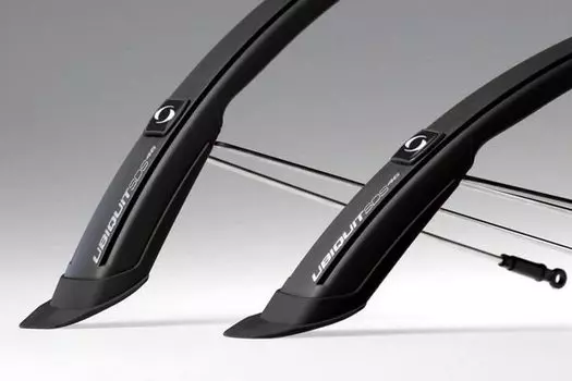 Крылья SIMPLA UBIQUIT SDL, для велосипедов, 28”, 50 мм, черные с черным наконечником,S26.5