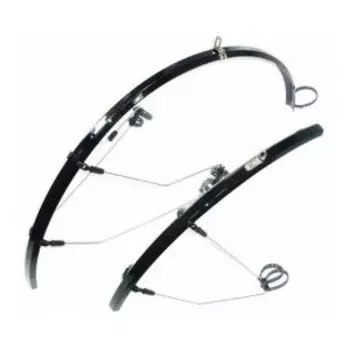 Крылья SunnyWheel полноразмерные для велосипедов 28'', металлопластик, комплект, SW-FE-113 700C