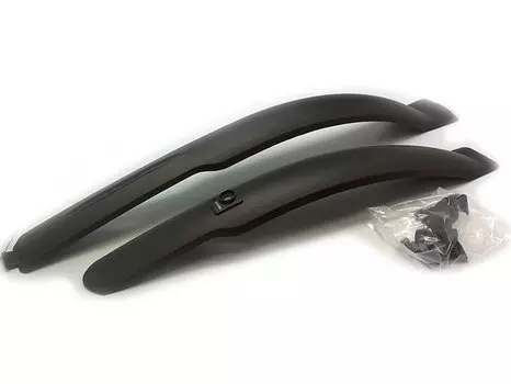 Крылья TBS GH-336F/R, 24"-26", под V-brake, широкие, GH-336F/R