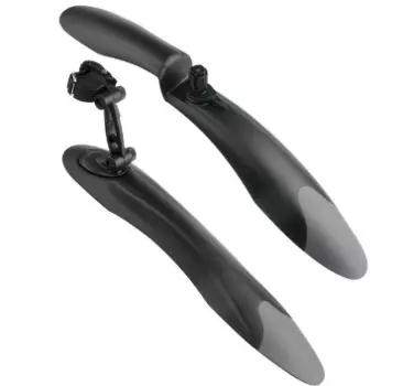 Крылья велосипедные Forward, 24"-27,5", комплект, с фонариком, FWD-MQ-710