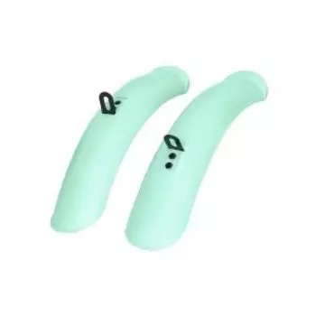 Крылья велосипедные Juchuang PM-15 YS-9318, 18", комплект, пластик, мятный, PM-15 mint