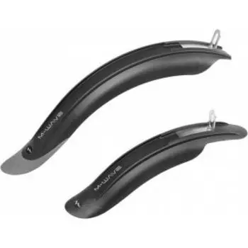 Крылья велосипедные M-WAVE, пластик, 12-18", черный, 5-386032
