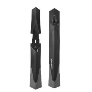 Крылья велосипедные Rockbros, комплект, пластик, 26/27.5", черный, DNB-890