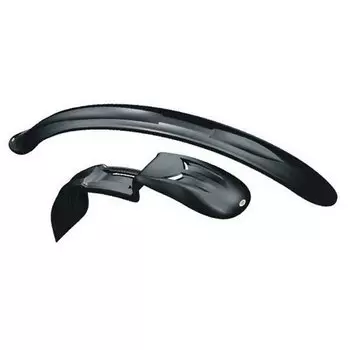 Крылья велосипедные Simpla Raptor SD Long, 26''-28'', черный, S06