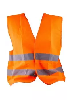 Светоотражающий защитный жилет Vinca sport для взрослых, оранжевый, на липучке, SV 104 orange (XL)