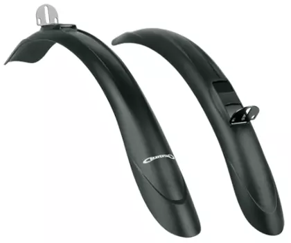 Крылья велосипедные SKS Beavertail, 26" - 28", black, 10100