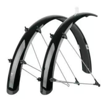 Крылья велосипедные SKS Bluemels, 24". 60мм, черный, 11440