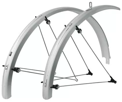 Крылья велосипедные SKS Bluemels 26" 65, серебристый, 10113