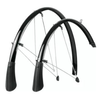 Крылья велосипедные SKS BLUEMELS LONGBOARD 28" 35, black, 11068