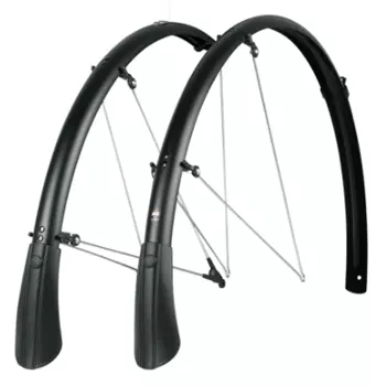 Крылья велосипедные SKS BLUEMELS MATT 28" 35, black, 10435