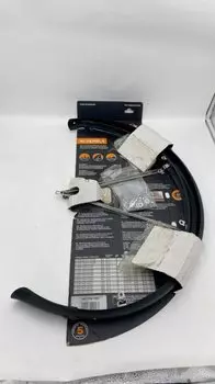 Крылья велосипедные SKS BLUEMELS MATT, 28", 35мм, пластиковые, black, 10435-УЦЕНКА