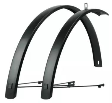 Крылья велосипедные SKS EDGE AL 46, 27,5", 28", matt black, 11494