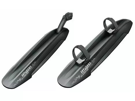 Крылья велосипедные SKS Fatboard, 26" - 29", black, 11363