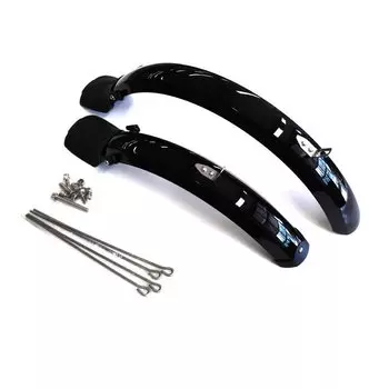 Крылья велосипедные SKS, комплект, для LIKEtoBIKE 20", чёрный, K92001BK