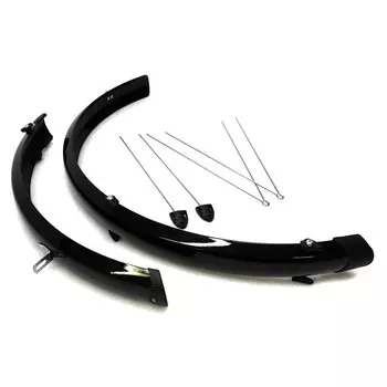 Крылья велосипедные SKS, комплект, для LIKEtoBIKE 24", чёрный, K92401BK