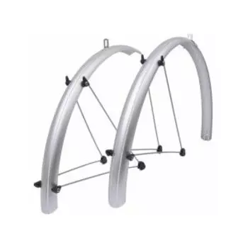 Крылья велосипедные SKS PET SPB, 51мм, 28", серый металлик, 6369 3062 26