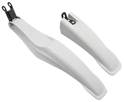 Крылья велосипедные Stels XH-B111, 24", белый, 610157, LU074682