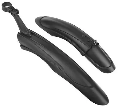 Крылья велосипедные Stels XH-B153, 24"-26", черный, 610154, LU074679