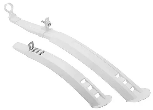 Крылья велосипедные Stels XH-B171, 24"-26", белый, 610182, LU082335