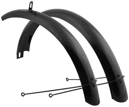 Крылья велосипедные Stels YC-M015 20", сталь, черный, 610005, LU002599