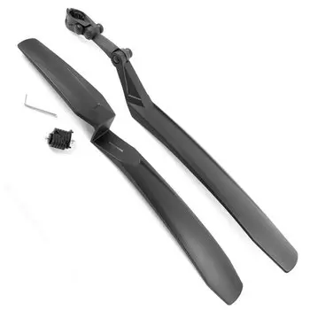 Крылья велосипедные Vinca Sport 24-26", комплект, черный, HN 82 OEM