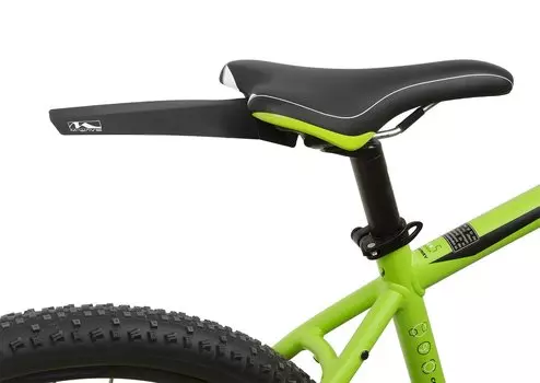 Крыло M-WAVE, 20-29", универсальное, заднее, пластиковые, под седло, черное, 5-385051