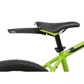 Крыло M-WAVE, 20-29", универсальное, заднее, пластиковые, под седло, черное, 5-385051