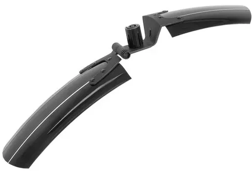 Крыло M-WAVE FAT BIKE MUD MAX FAT F, 24-29", 115 мм, переднее, пластиковые, черное, 5-386205