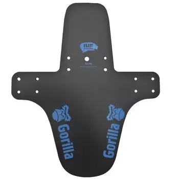 Крыло-мини велосипедное Gorilla длинное, синяя графика, черный, IP-GL-BLU