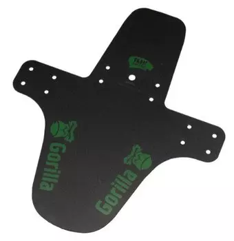 Крыло-мини велосипедное Gorilla длинное, зеленая графика, черный, IP-GL-GRE