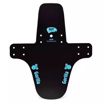 Крыло переднее Gorilla, на вилку, пластик, длинное, черно-синее, GORILLA BL-L