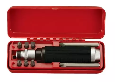 Отвертка ударная ICE TOOLZ, 6 насадок, E511