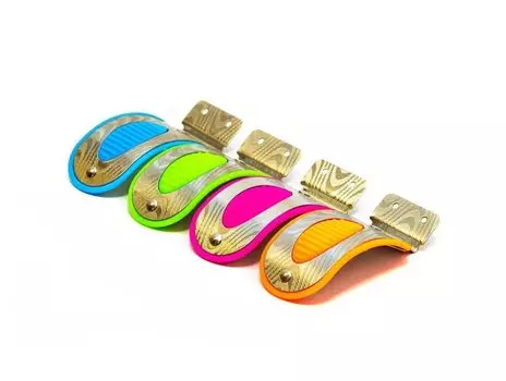 Крыло-тормоз TRIX заднее для детского самоката, сталь-пластик, оранжевое, MB-006-orange