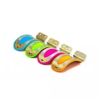 Крыло-тормоз TRIX заднее для детского самоката, сталь-пластик, голубое, MB-006-blue