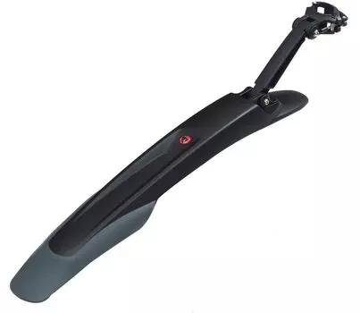 Крыло велосипедное HOG YFP-24R, заднее, 27,5-29", быстросъемное, пластик, черные, HOG-24-1R