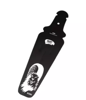 Крыло велосипедное на седло Gorilla BOBR, белая графика, IP-B-WHI