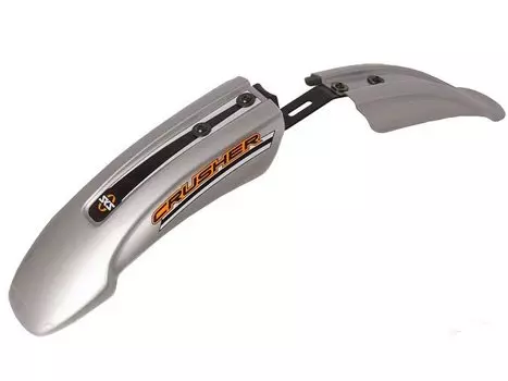 Крыло велосипедное SKS Crusher, переднее, 26", серебро, SKS-5281210000