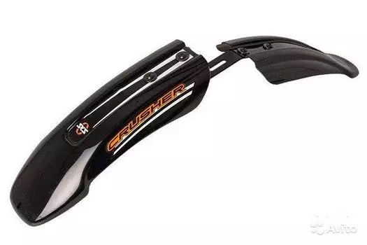 Крыло велосипедное SKS CRUSHER, переднее, пластик, черное, 8795