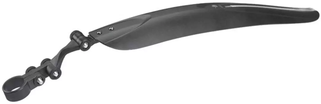 Крыло велосипедное Vinca Sport, заднее, с диодоми, светоотражающая полоса, 26", черное, NH 9026