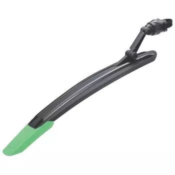 Крыло велосипедное заднее BBB 2019 fender rear GrandProtect MTB, черно-зеленый, BFD-16R