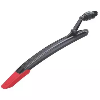 Крыло велосипедное заднее BBB 2019 fender rear GrandProtect MTB, черно-красный, BFD-16R