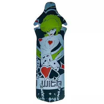 Крыло заднее Enlee BF-20 E-style, под седло, 32.5см х9.2см, ARV000247