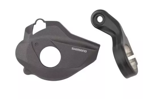 Крышка корпуса шифтера Shimano, правая, для SL-M8100, с хомутом, без индикатора, Y0GT98020