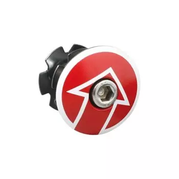 Крышка рулевая PRO, 1-1/8", алюминиевая, красная, PRAC0013