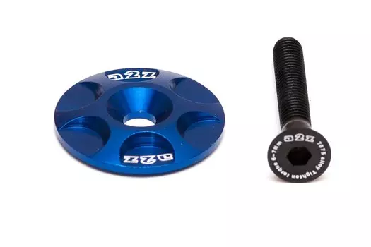 Крышка рулевой колонки A2Z, CNC 6061, болт алюминиевый 7075-T6, синий, S-Cap-4