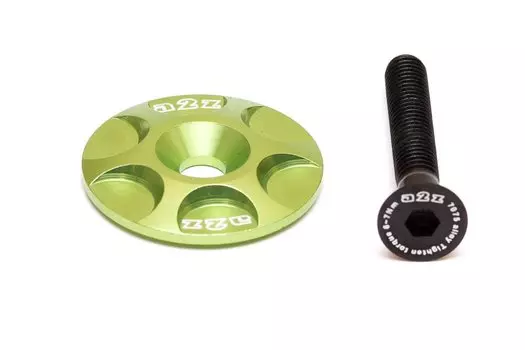 Крышка рулевой колонки A2Z, CNC 6061, болт алюминиевый 7075-T6, зеленый, S-Cap-11