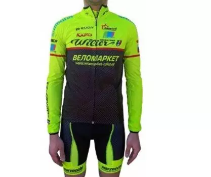 Куртка Biemme JAMPA 2 Waterproof Velomarket Team yelllow fluo, Размер: XL, AB31B0182M