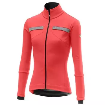 Куртка Castelli DINAMICA, женский, розовый/серый, 4518541 (Размер: L, Цвет: Розовый/серый)