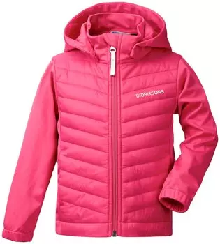 Куртка детская Didriksons BRISKA KIDS JKT, фуксия, 502958